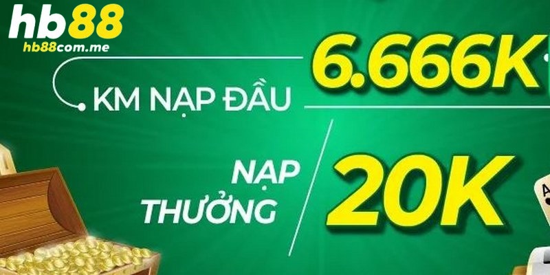 Ưu đãi hấp dẫn giá trị cao lên tới 6.666k