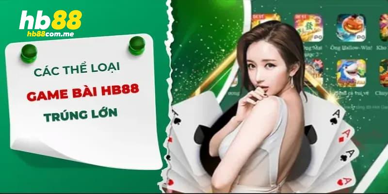 Có những trò chơi nào hấp dẫn ở Game Bài HB88?